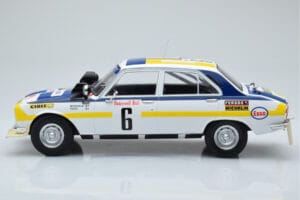 Peugeot 504 Ti #6 H. Mikkola / A. Hertz Rally Morocco 1975 IXO 1:18 18RMC044A Metal — billede 3 af 6