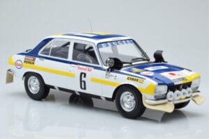 Peugeot 504 Ti #6 H. Mikkola / A. Hertz Rally Morocco 1975 IXO 1:18 18RMC044A Metal — billede 4 af 6