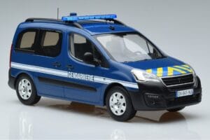 Peugeot Partner Gendarmerie Norev 1:18 184895 Metal — billede 4 af 6