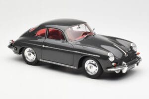 Porsche 356B 2000 GS Carrera 2 Grå GT Spirit 1:18 GT793 Resin — billede 4 af 6