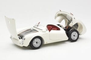 Porsche 550 Spyder 70 År Edition Hvid Schuco 1:18 450033300 Metal — billede 2 af 8