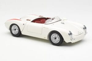 Porsche 550 Spyder 70 År Edition Hvid Schuco 1:18 450033300 Metal — billede 6 af 8