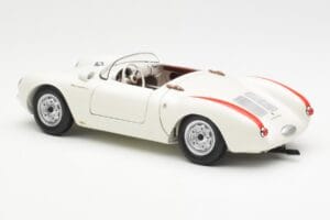 Porsche 550 Spyder 70 År Edition Hvid Schuco 1:18 450033300 Metal — billede 7 af 8