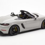 Porsche 718 Spyder Crayon Grå GT Spirit 1:18 GT436 - image 2 of 6