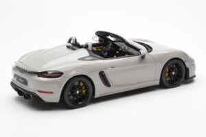 Porsche 718 Spyder Crayon Grå GT Spirit 1:18 GT436 Resin — billede 2 af 6