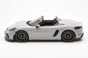 Porsche 718 Spyder Crayon Grå GT Spirit 1:18 GT436 Resin — billede 3 af 6