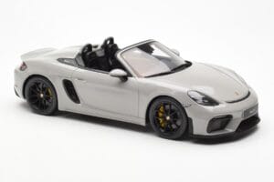 Porsche 718 Spyder Crayon Grå GT Spirit 1:18 GT436 Resin — billede 4 af 6