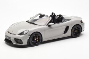 Porsche 718 Spyder Crayon Grå GT Spirit 1:18 GT436