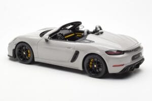 Porsche 718 Spyder Crayon Grå GT Spirit 1:18 GT436 Resin — billede 5 af 6