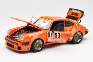 Porsche 911 934 Jagermeister 1977 Schuco 1:18 450033500 Metal — billede 2 af 8