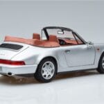 Porsche 911 964 Carrera 2 Cabriolet Sølv Norev 1:18 187330 Metal - image 3 of 7