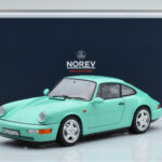 Porsche 911 964 Carrera 2 Mint Grøn Norev 1:18 - image 8 of 8