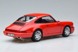 Porsche 911 964 Carrera 2 Rød Norev 1:18 187320 Metal — billede 3 af 7