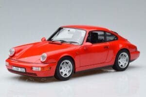 Porsche 911 964 Carrera 2 Rød Norev 1:18 187320 Metal