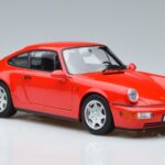 Porsche 911 964 Carrera 2 Rød Norev 1:18 187320 Metal - image 5 of 7