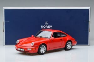 Porsche 911 964 Carrera 2 Rød Norev 1:18 187320 Metal — billede 7 af 7