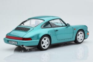 Porsche 911 964 Carrera 2 Wimbledon Grøn Norev 1:18 187329 Metal — billede 4 af 8