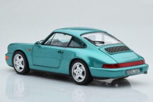 Porsche 911 964 Carrera 2 Wimbledon Grøn Norev 1:18 187329 Metal — billede 7 af 8
