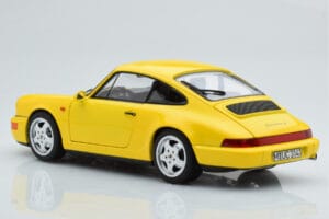 Porsche 911 964 Carrera 2 Gul Norev 1:18 187328 Metal — billede 7 af 8