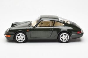 Porsche 911 964 Carrera 4 Grøn Metallic Asia Exclusive Norev 1:18 187326 Metal — billede 4 af 8