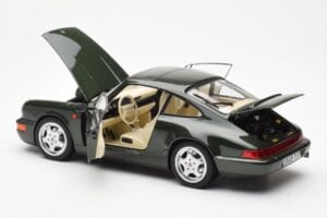 Porsche 911 964 Carrera 4 Grøn Metallic Asia Exclusive Norev 1:18 187326 Metal — billede 5 af 8