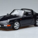 Porsche 911 964 Carrera 4 Targa Blå Norev 1:18 187340 Metal