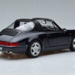 Porsche 911 964 Carrera 4 Targa Blå Norev 1:18 187340 Metal - image 3 of 8