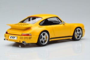 Porsche 911 964 RUF CTR Anniversary Blossom Gul Almost Real 1:18 880301 Metal — billede 3 af 8