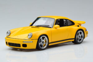 Porsche 911 964 RUF CTR Anniversary Blossom Gul Almost Real 1:18