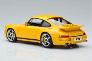 Porsche 911 964 RUF CTR Anniversary Blossom Gul Almost Real 1:18 880301 Metal — billede 7 af 8