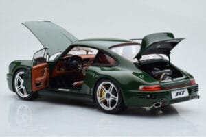 Porsche 911 964 RUF CTR Irish Grøn Almost Real 1:18 880201 Metal — billede 3 af 11