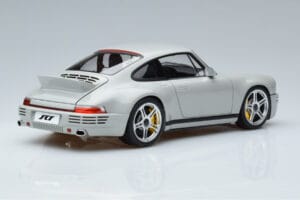 Porsche 911 964 RUF SCR Chalk Grå Almost Real 1:18 880204 Metal — billede 3 af 7