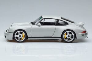 Porsche 911 964 RUF SCR Chalk Grå Almost Real 1:18 880204 Metal — billede 4 af 7
