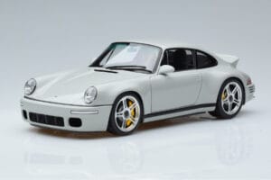Porsche 911 964 RUF SCR Chalk Grå Almost Real 1:18 880204 Metal
