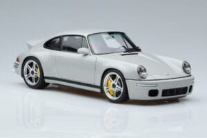 Porsche 911 964 RUF SCR Chalk Grå Almost Real 1:18 880204 Metal — billede 5 af 7