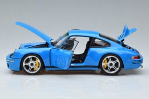 Porsche 911 964 RUF SCR Mexico Blå Almost Real 1:18 880202 Metal — billede 4 af 10