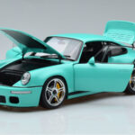 Porsche 911 964 RUF SCR Pearl Mint Grøn Almost Real 1:18 - image 2 of 10