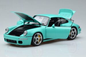Porsche 911 964 RUF SCR Pearl Mint Grøn Almost Real 1:18 880206 Metal — billede 2 af 10