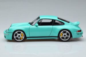 Porsche 911 964 RUF SCR Pearl Mint Grøn Almost Real 1:18 880206 Metal — billede 5 af 10