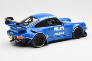 Porsche 911 964 RWB Osho Arrow Blå GT Spirit 1:18 GT448 Resin — billede 2 af 6