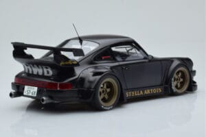 Porsche 911 964 RWB Stella Artois Sort GT Spirit 1:18 GT421 Resin — billede 2 af 6
