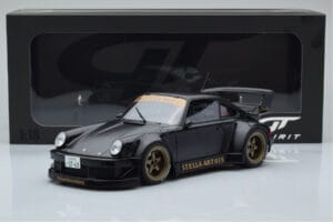 Porsche 911 964 RWB Stella Artois Sort GT Spirit 1:18 GT421 Resin — billede 6 af 6