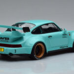 Porsche 911 964 RWB Tiffany Blå GT Spirit 1:18 - image 2 of 6