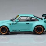Porsche 911 964 RWB Tiffany Blå GT Spirit 1:18 - image 3 of 6