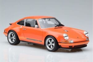 Porsche 911 964 Singer Orange Specialudgave GT Spirit 1:18 ZM049 Resin — billede 4 af 6