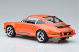 Porsche 911 964 Singer Orange Specialudgave GT Spirit 1:18 ZM049 Resin — billede 5 af 6