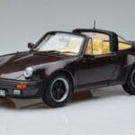 Porsche 911 964 Turbo Targa Brun Norev 1:18 187665 Metal