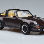 Porsche 911 964 Turbo Targa Brun Norev 1:18 187665 Metal - image 6 of 8