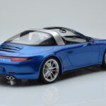 Porsche 911 991 4S Targa Blå GT Spirit 1:18 - image 2 of 5