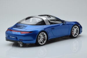 Porsche 911 991 4S Targa Blå GT Spirit 1:18 GT037 Resin — billede 2 af 5